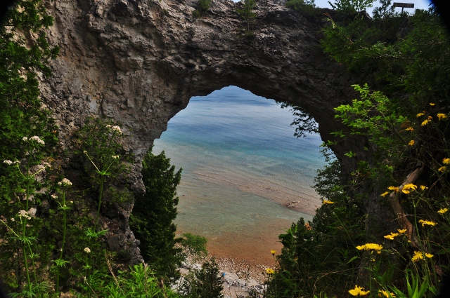 the Arched Rock